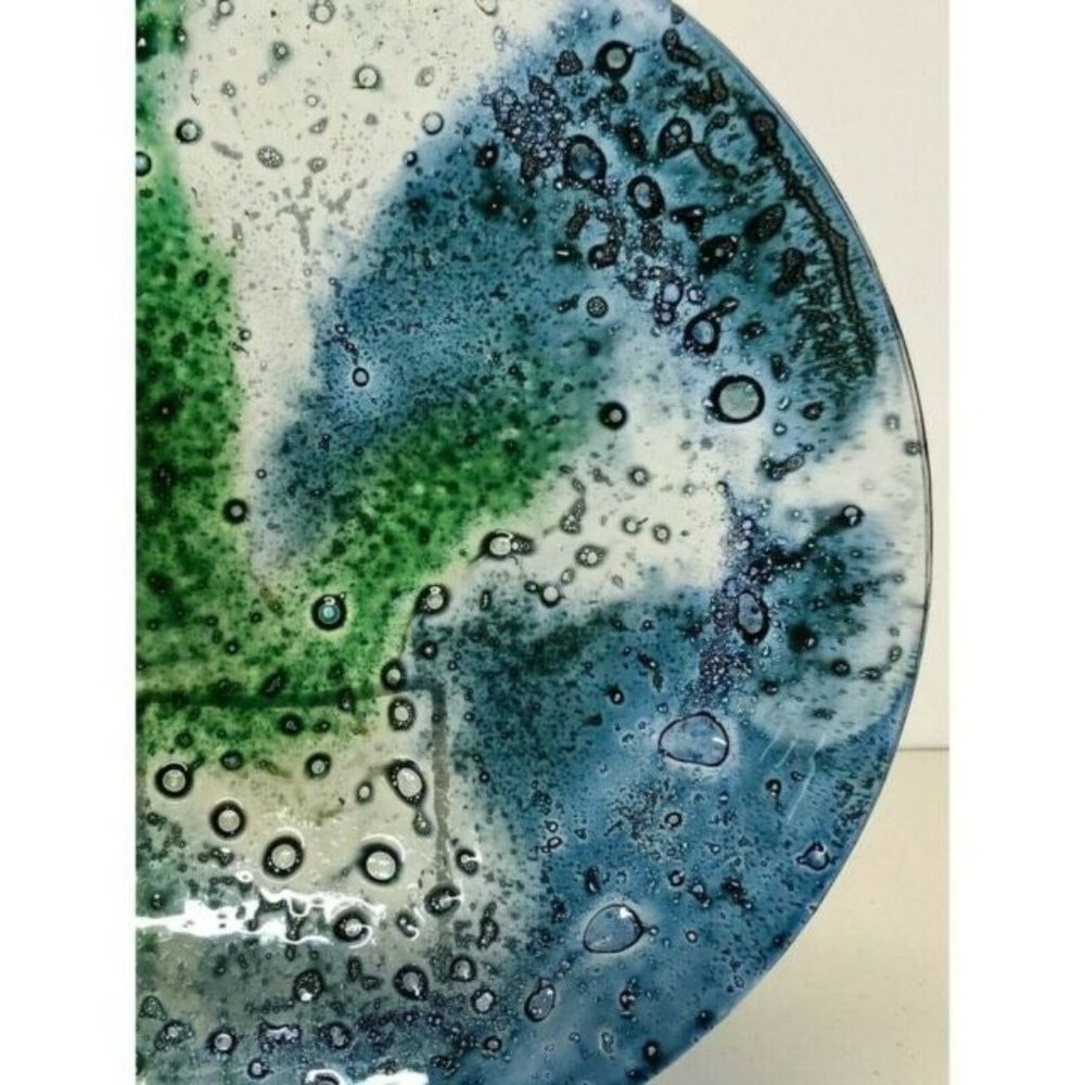 MS27 12 5/8" Rare‎ Blue Green 2x blown gl - Picture 2 of 6